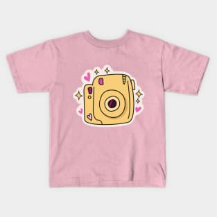 Cute camera design Kids T-Shirt